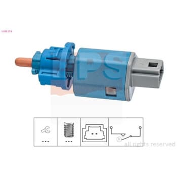 Commande, embrayage (régulateur de vitesse) Made in Italy - OE Equivalent 1.810.274 EPS Facet