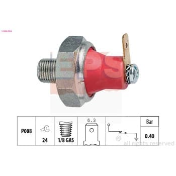 Indicateur de pression d'huile Made in Italy - OE Equivalent 1.800.094 EPS Facet