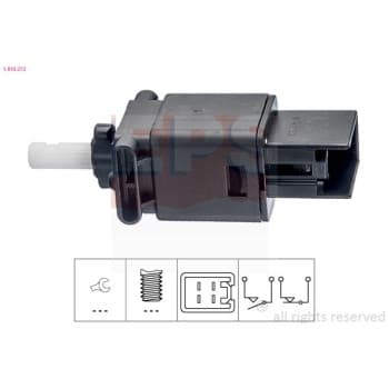 Interrupteur des feux de freins Made in Italy - OE Equivalent 1.810.272 EPS Facet