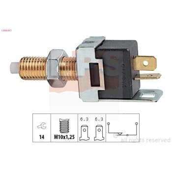 Interrupteur des feux de freins Made in Italy - OE Equivalent 1.810.017 EPS Facet