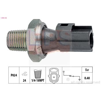 Indicateur de pression d'huile Made in Italy - OE Equivalent 1.800.145 EPS Facet