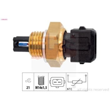 Capteur, température de l'air d'admission Made in Italy - OE Equivalent 1994015 EPS Facet