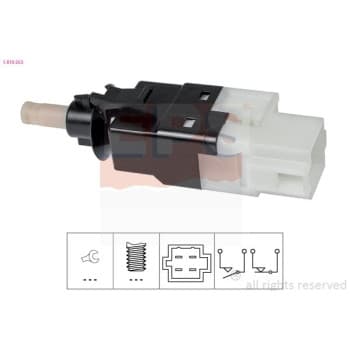 Interrupteur des feux de freins Made in Italy - OE Equivalent 1810252 EPS Facet