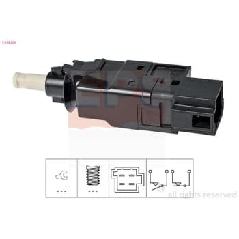 Interrupteur des feux de freins Made in Italy - OE Equivalent 1810260 EPS Facet