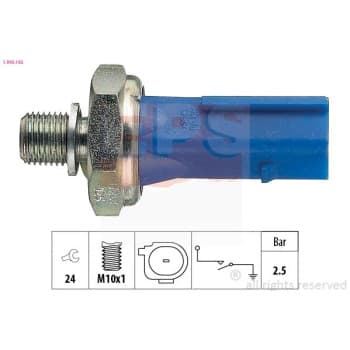 Indicateur de pression d'huile Made in Italy - OE Equivalent 1800192 EPS Facet