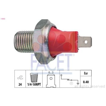 Indicateur de pression d'huile Made in Italy - OE Equivalent