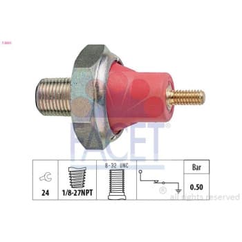 Indicateur de pression d'huile Made in Italy - OE Equivalent