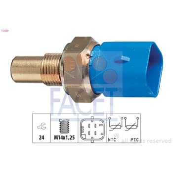 Sonde de température, liquide de refroidissement Made in Italy - OE Equivalent 7.3320 Facet