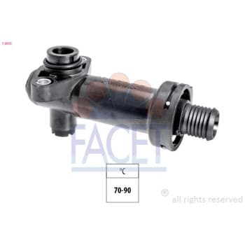 Thermostat, refroidissement - réaspiration d'échappement Made in Italy - OE Equivalent 7.8835 Facet