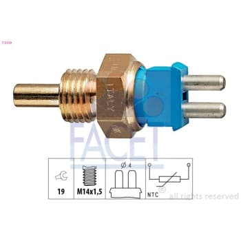 Sonde de température, liquide de refroidissement Made in Italy - OE Equivalent 7.3139 Facet