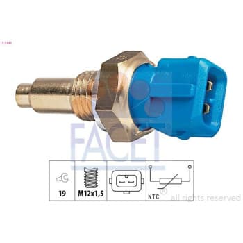 Sonde de température, liquide de refroidissement Made in Italy - OE Equivalent 7.3143 Facet