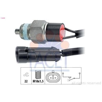 Contacteur, feu de recul Made in Italy - OE Equivalent
