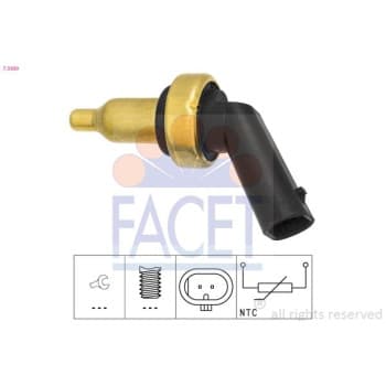Sonde de température, liquide de refroidissement Made in Italy - OE Equivalent 7.3390 Facet