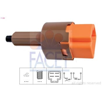 Interrupteur des feux de freins Made in Italy - OE Equivalent 7.1282 Facet