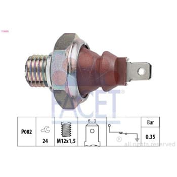 Indicateur de pression d'huile Made in Italy - OE Equivalent