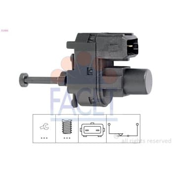 Interrupteur des feux de freins Made in Italy - OE Equivalent 7.1111 Facet