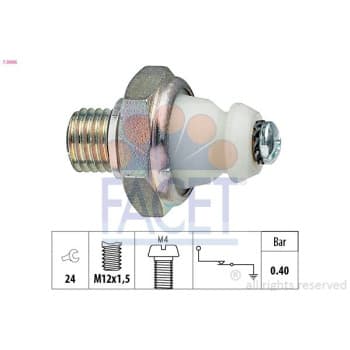 Indicateur de pression d'huile Made in Italy - OE Equivalent