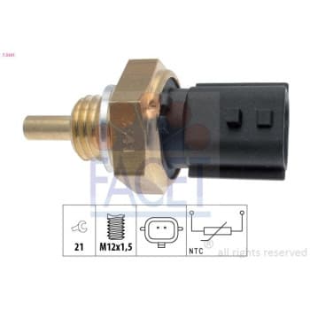 Sonde de température, liquide de refroidissement Made in Italy - OE Equivalent 7.3341 Facet