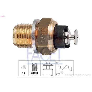 Capteur, température d'huile Made in Italy - OE Equivalent 7.3073 Facet