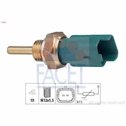 Sonde de température, liquide de refroidissement Made in Italy - OE Equivalent 7.3261 Facet