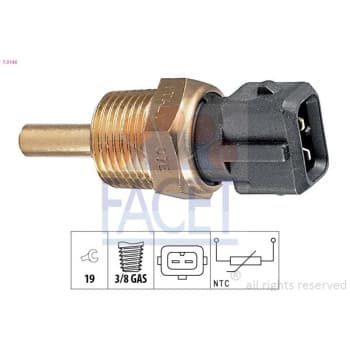 Capteur, température d'huile Made in Italy - OE Equivalent 7.3144 Facet