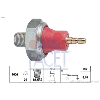 Indicateur de pression d'huile Made in Italy - OE Equivalent