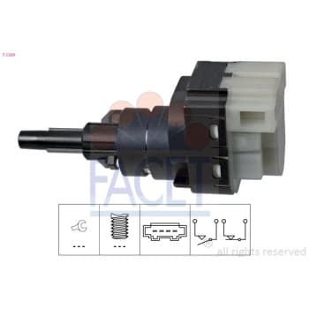 Interrupteur des feux de freins Made in Italy - OE Equivalent 7.1229 Facet