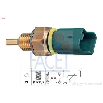 Sonde de température, liquide de refroidissement Made in Italy - OE Equivalent 7.3276 Facet