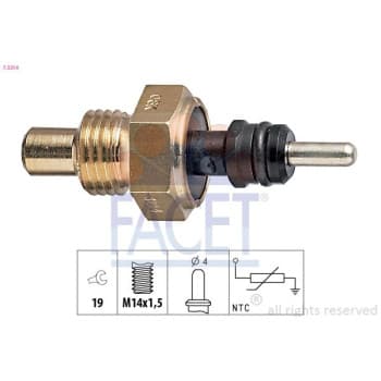 Sonde de température, liquide de refroidissement Made in Italy - OE Equivalent 7.3214 Facet