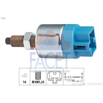 Interrupteur des feux de freins Made in Italy - OE Equivalent 7.1089 Facet
