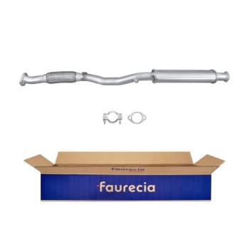 Silencieux avant - Kit Easy2Fit - Set avec pièces de montage
