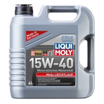 Huile moteur Liqui Moly MOS2 Low-Friction 15W40 A3 4L