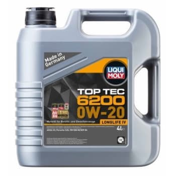 Huile moteur Liqui Moly Top Tec 6200 0W20 C5 4L