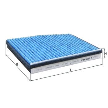 Filtre, air de l'habitacle CareMetix® LAO 124 Mahle