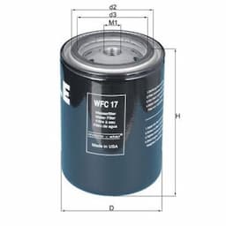 Filtre de liquide de refroidissement WFC 17 Mahle