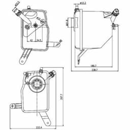 Vase d'expansion, liquide de refroidissement