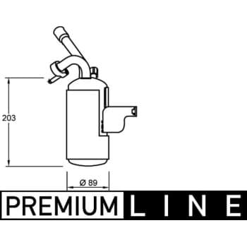 Filtre déshydratant, climatisation PREMIUM LINE