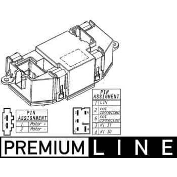 Régulateur, pulseur d'air habitacle BEHR *** PREMIUM LINE ***