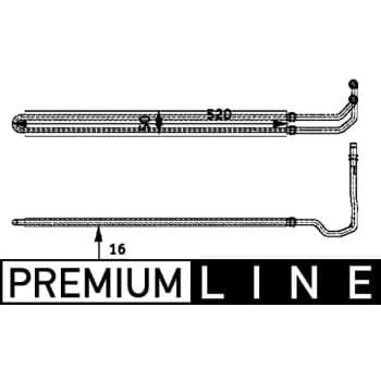 Radiateur d'huile, direction BEHR *** PREMIUM LINE ***