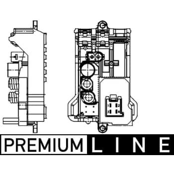 Régulateur, pulseur d'air habitacle BEHR *** PREMIUM LINE ***