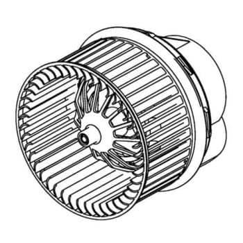 Ventilateur de chauffage AB 265 000P Mahle