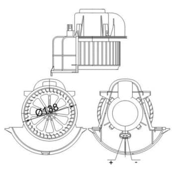 Pulseur d'air habitacle