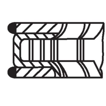 Jeu de segments de pistons