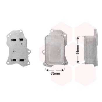 Refroidisseur d'huile, huile moteur 09013710 International Radiators