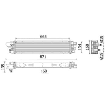 Intercooler, refroidisseur d&#39;air de suralimentation