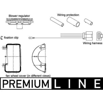 Régulateur, pulseur d'air habitacle BEHR *** PREMIUM LINE ***