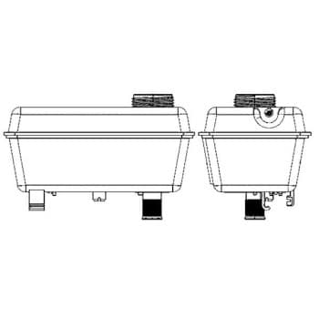 Vase d'expansion, liquide de refroidissement BEHR