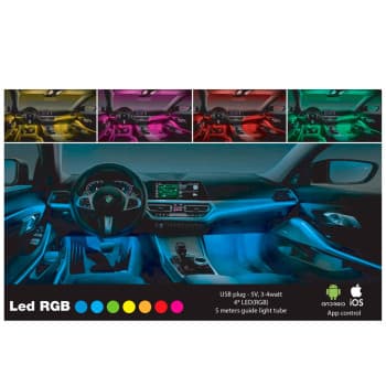 Simoni Racing Intérieur Ambiance RGB LED - 5 mètres