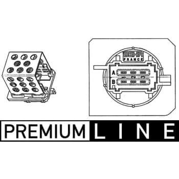 Résistance, pulseur d'air habitacle BEHR *** PREMIUM LINE ***