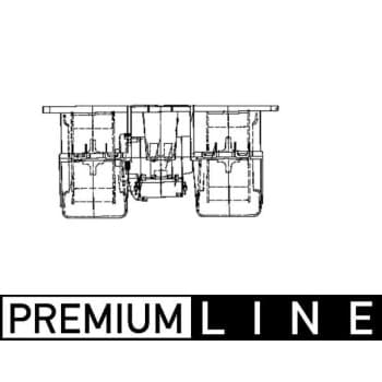 Ventilateur de chauffage AB 36 000P Mahle